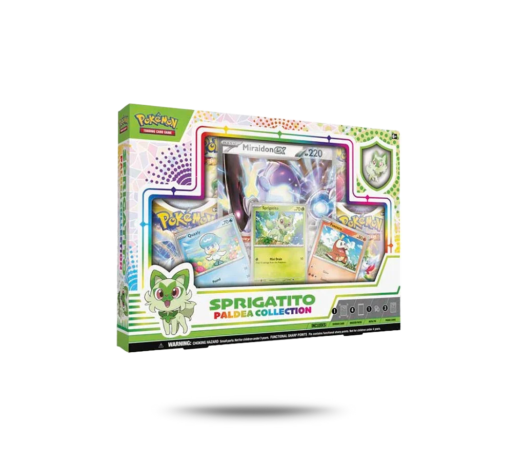 PREMIUM COLLECTION - PALDEA QUAXLY / FUECOCO / SPRIGATITO [ES] - Image 2